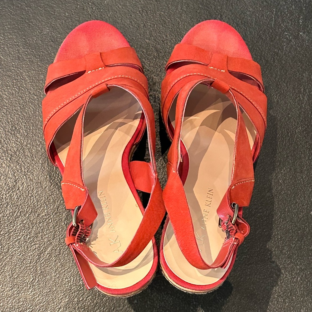 Anne Klein Wedge Sandals - Picture 6 of 8